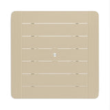 SoPoly 44 inch Savannah Square Counter Table in outdoor setting