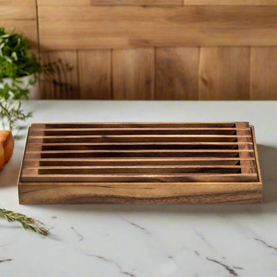 Three-in-One Tray, Trivet and Bread Crumb Catcher by Kalmar Home - main product image for Resin Society
