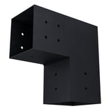 Pergola 2-Arm L Bracket for 4x4 wood posts showing connection arms and pre-drilled holes