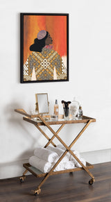 Sylvie Girlie Girl Framed Canvas by kateandlaurel - product image 19 for Resin Society