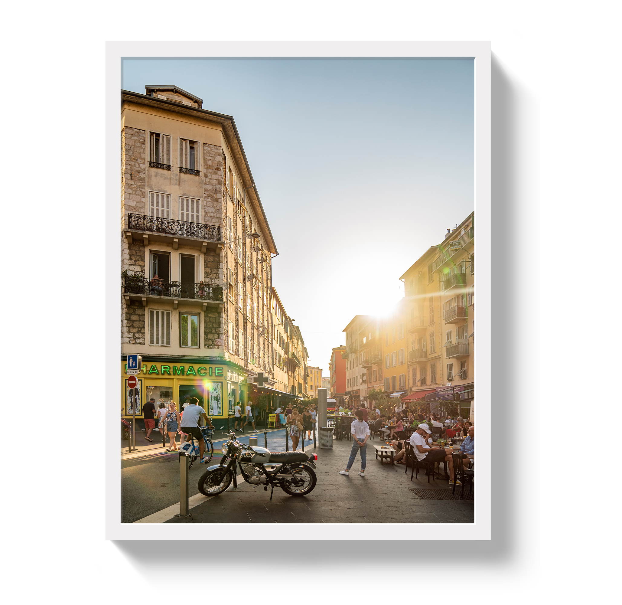 Sunset in Nice by Johnny Vacay - product image 5 for Resin Society