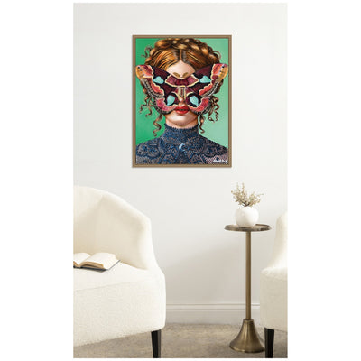 Forest Witch by Charlotte Brindley Framed Canvas Wall Art Print