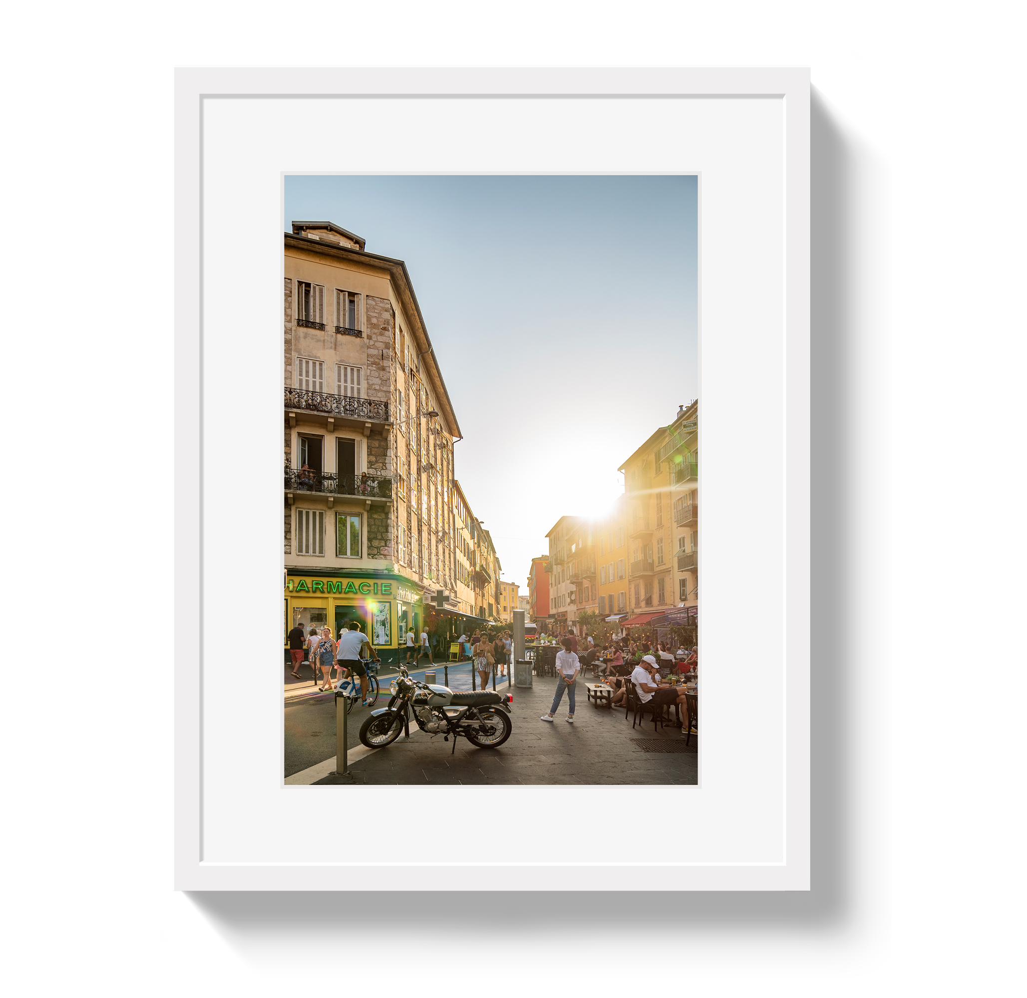 Sunset in Nice by Johnny Vacay - product image 2 for Resin Society