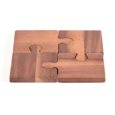 Puzzle Piece Coasters -s/4 by Kalmar Home - product image 2 for Resin Society