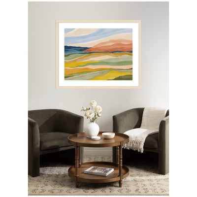 Framed Art Vibrant Rhythm by Nikita Jariwala