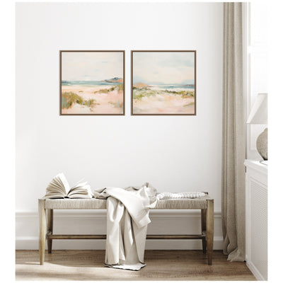 Tranquil Landscape Square 2 Piece Framed Canvas Wall Art Set by Amy Lighthall