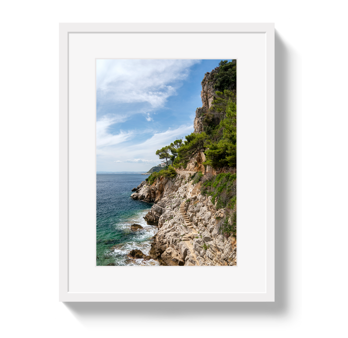Mediterranean Staircase by Johnny Vacay - product image 2 for Resin Society