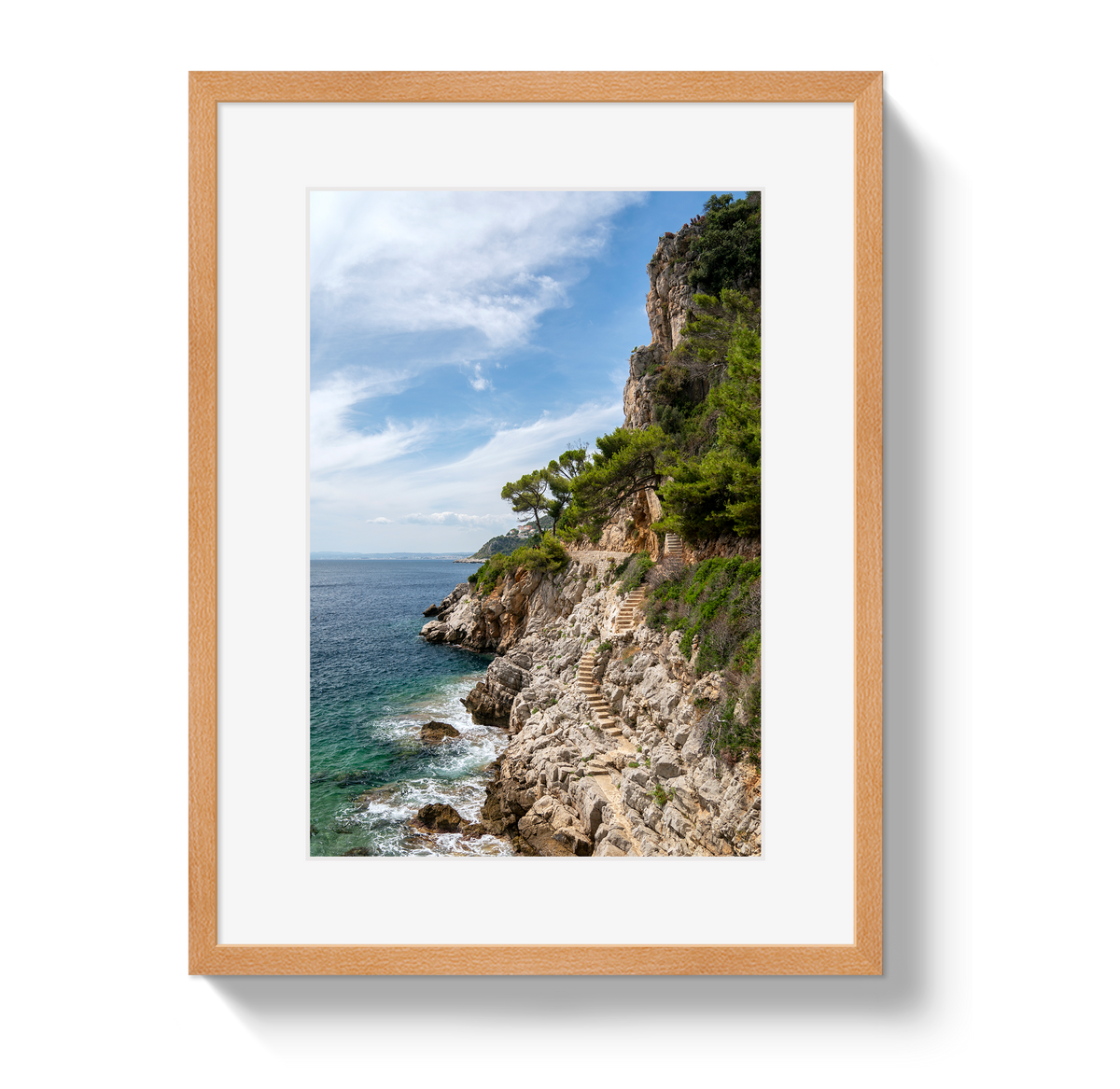 Mediterranean Staircase by Johnny Vacay - product image 3 for Resin Society