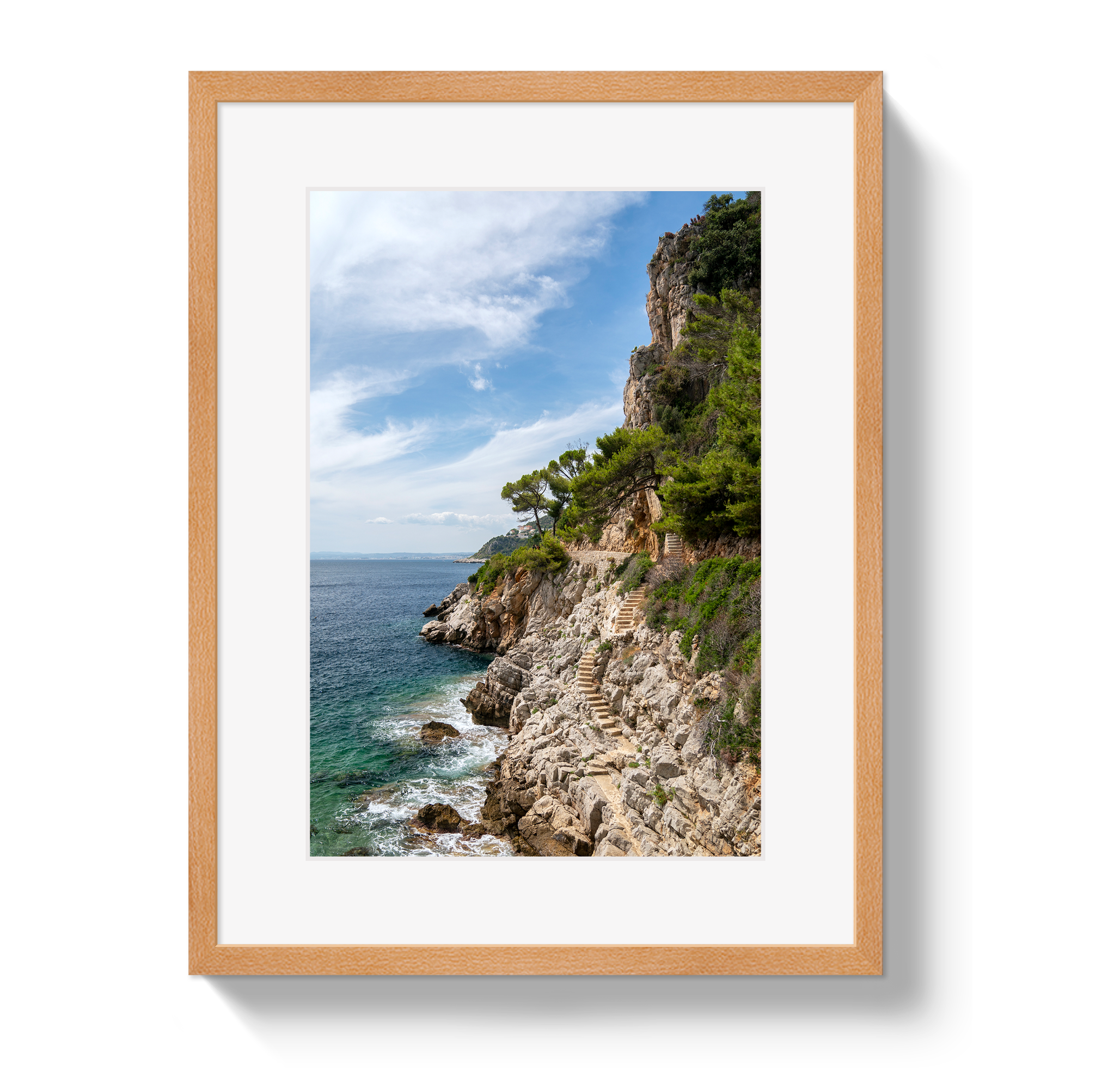 Mediterranean Staircase by Johnny Vacay - product image 3 for Resin Society