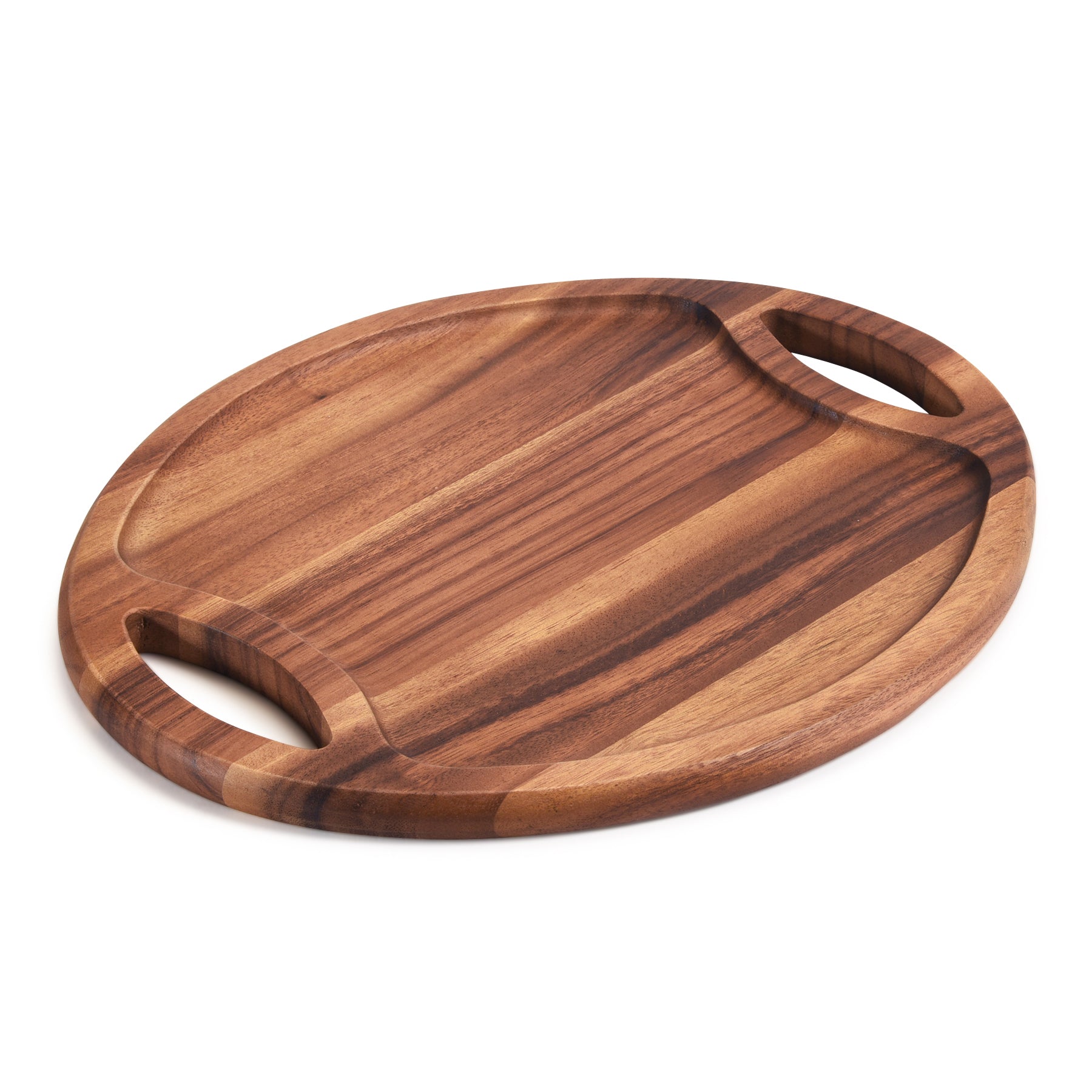 Oval Tray with Handles by Kalmar Home - product image 2 for Resin Society