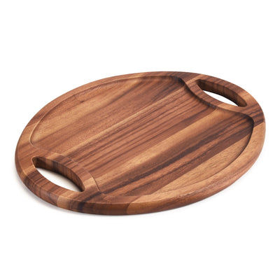 Oval Tray with Handles by Kalmar Home - product image 2 for Resin Society