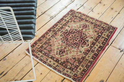 2x3 Antique Kerman Rug Mat