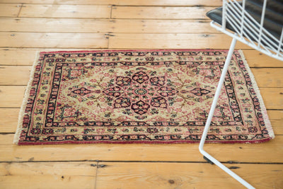 2x3 Antique Kerman Rug Mat