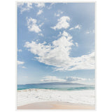 Sylvie Beach Framed Canvas by Alicia Abla