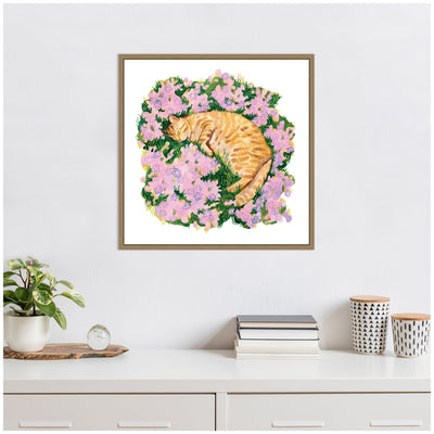 Dream on the Meadow by Lucia Gianello Framed Canvas Wall Art Print