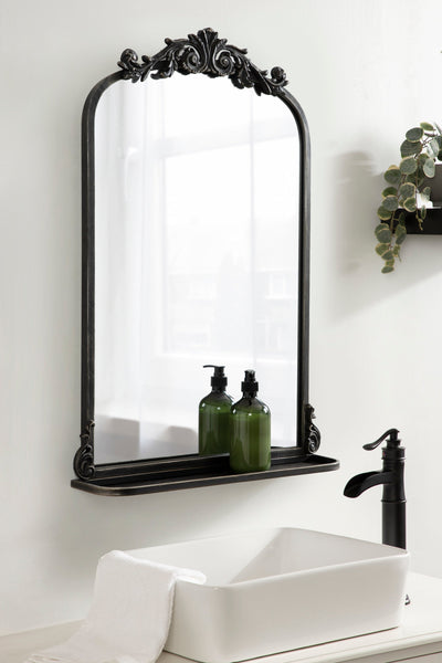 Arendahl Traditional Arch Mirror with Shelf