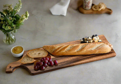 Acacia Wood Cutting / Charcuterie Board - Long by Kalmar Home - main product image for Resin Society