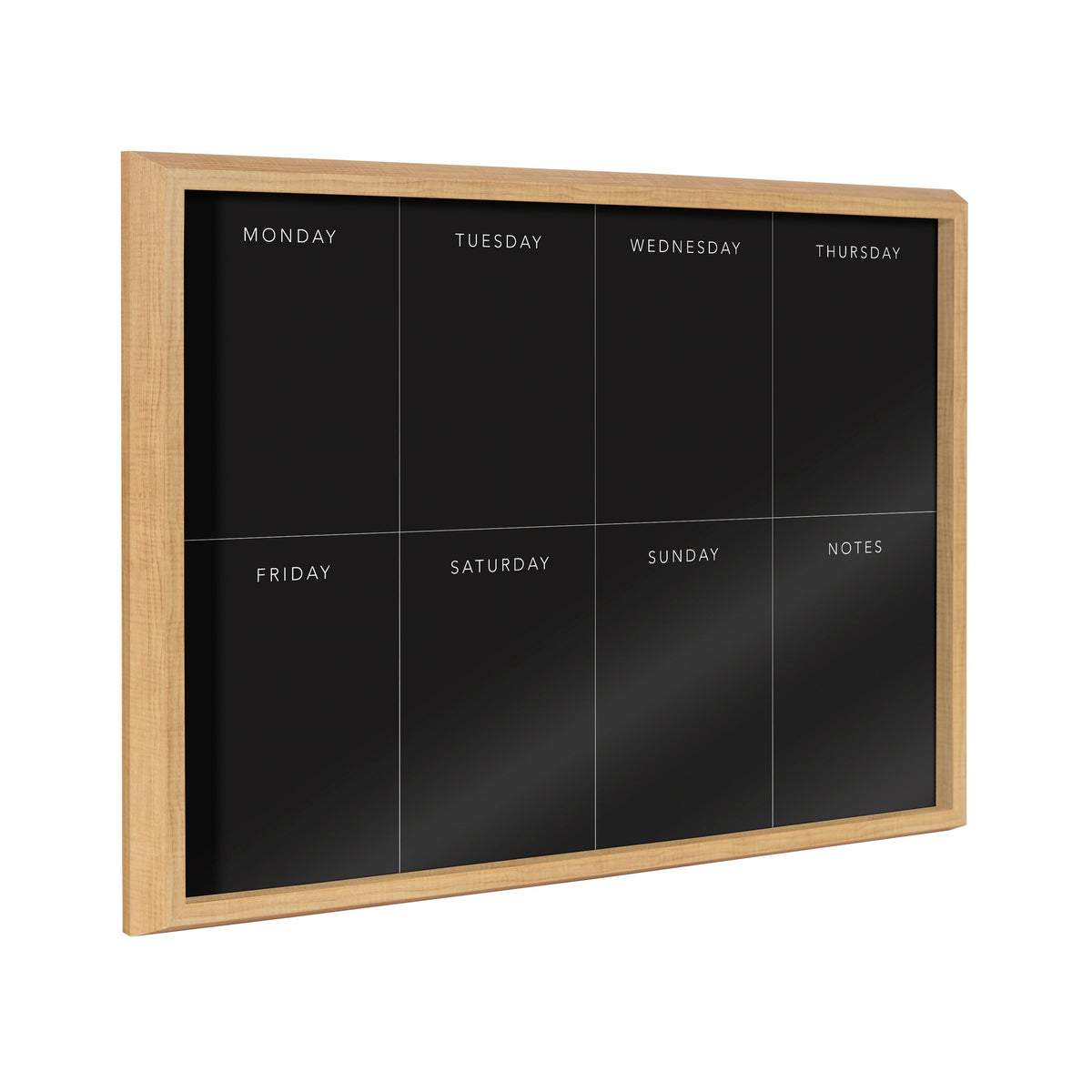 Blake This Week Black Framed Printed Glass by The Creative Bunch Studio by kateandlaurel - main product image for Resin Society