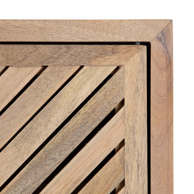 Mezzeta Tall Wood Bath Cabinet