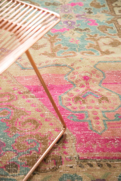 4x7.5 Vintage Distressed Oushak Rug by Old New House® - product image 5 for Resin Society
