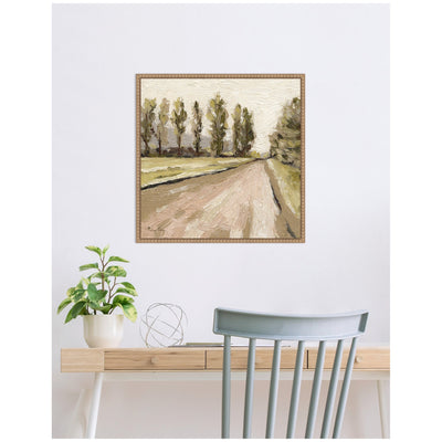 Petit View No 9 by Mackenzie Nelson Framed Canvas Wall Art Print