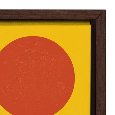 Sylvie Abstract Plant Framed Canvas by kateandlaurel - product image 3 for Resin Society