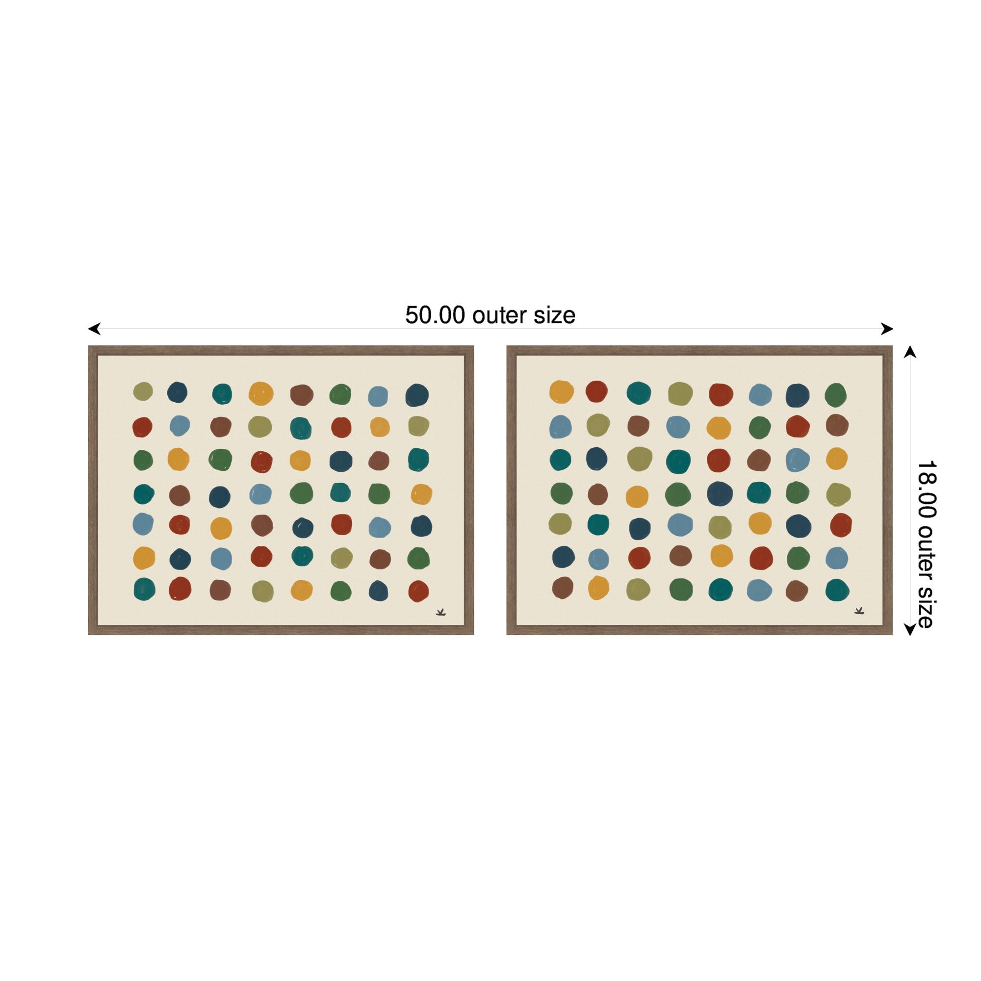 Meditation No.3 2 Piece Framed Canvas Wall Art Set by Kelly Knaga