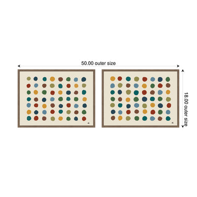 Meditation No.3 2 Piece Framed Canvas Wall Art Set by Kelly Knaga