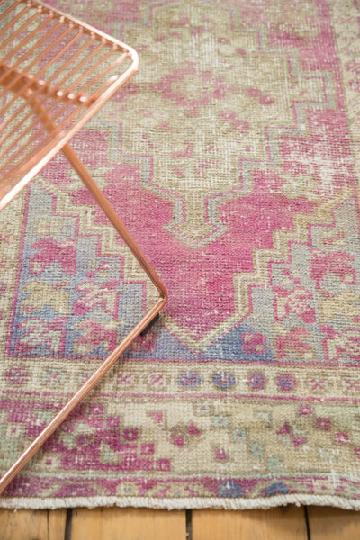 3.5x9.5 Vintage Distressed Oushak Rug Runner by Old New House® - product image 4 for Resin Society