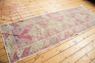 3.5x9.5 Vintage Distressed Oushak Rug Runner by Old New House® - product image 5 for Resin Society