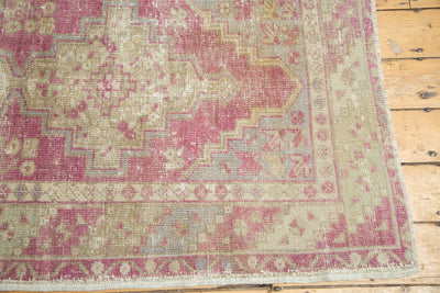 3.5x9.5 Vintage Distressed Oushak Rug Runner by Old New House® - product image 9 for Resin Society