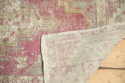 3.5x9.5 Vintage Distressed Oushak Rug Runner by Old New House® - product image 10 for Resin Society