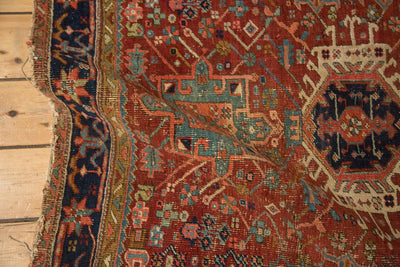 4x4.5 Antique Fine Karaja Square Rug by Old New House® - product image 3 for Resin Society