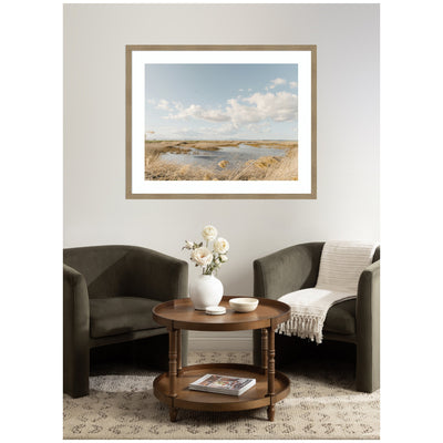 Framed Art Marshland by Crystal Lynn Collins