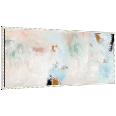 Sylvie Foggy Ice Forest Framed Canvas by Nikita Jariwala