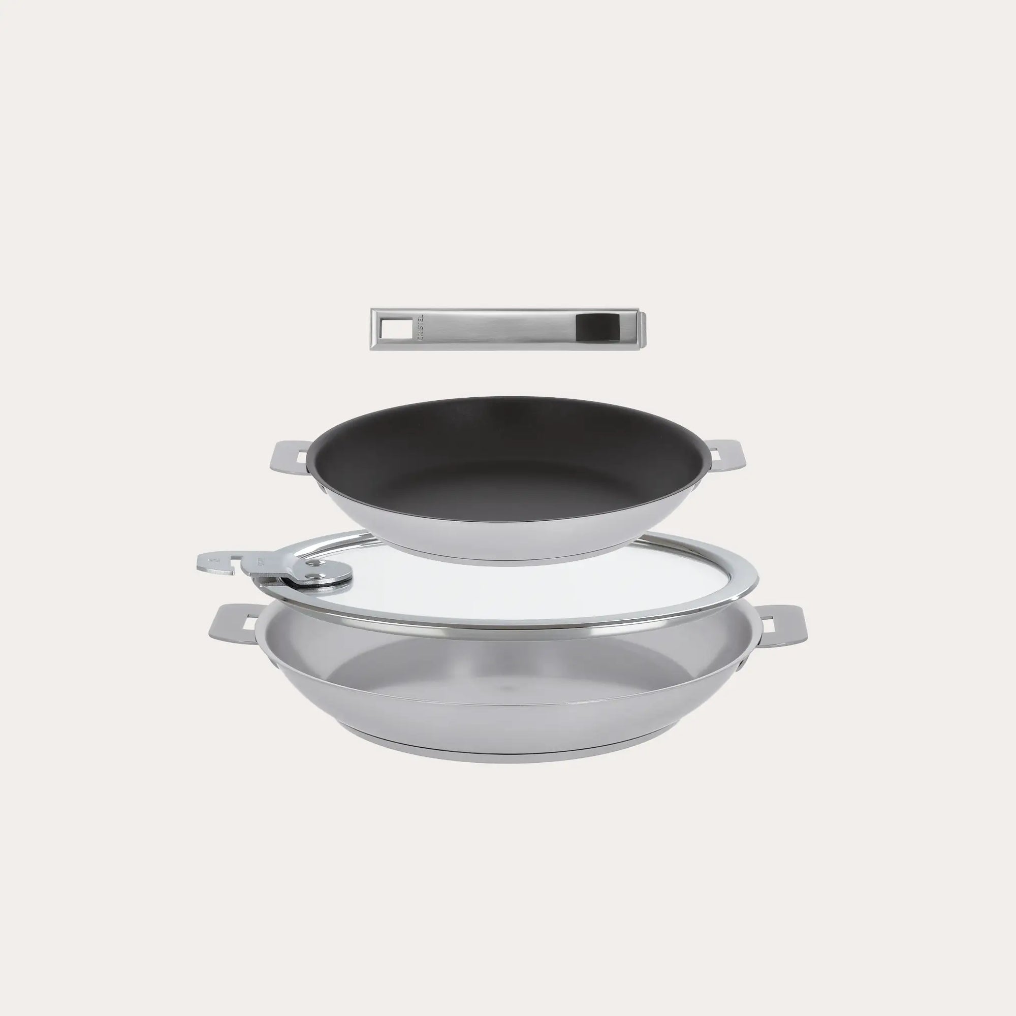 4-Piece mixed frying pan Set by CRISTEL USA - main product image for Resin Society