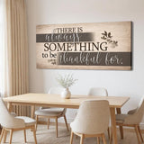 Something To Be Thankful Faith Wall Sign by Tailored Canvases - product image 2 for Resin Society