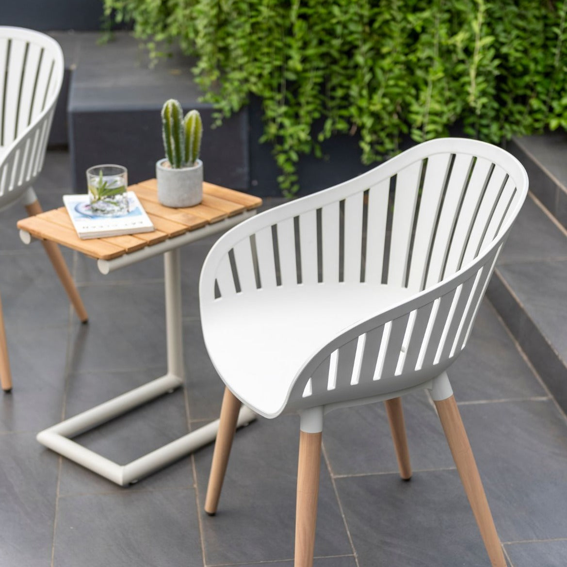 Portals Light C-shape Chair Set by LifestyleGarden US - product image 4 for Resin Society