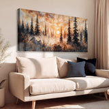 Rustic Forest Sunset Wall Art by Tailored Canvases - product image 2 for Resin Society