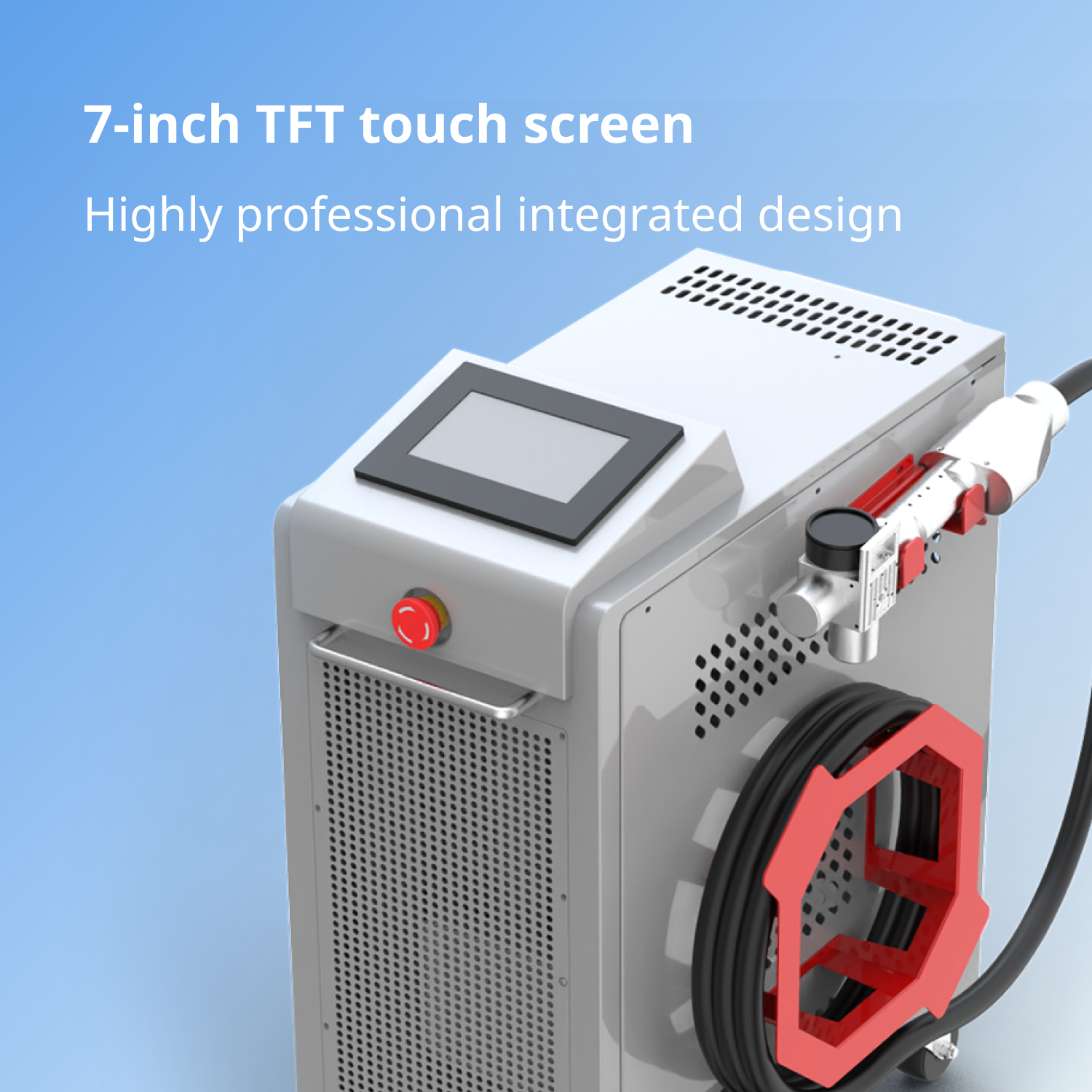 Hand-Held Fiber Laser Cleaner 2000W