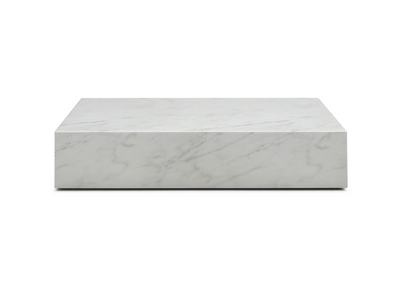 Cube Rectangular Coffee Table detail image - Resin Society