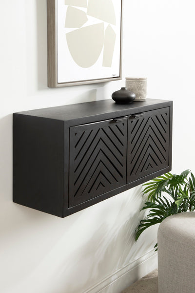 Mezzeta Decorative Wood Wall Cabinet by kateandlaurel - product image 9 for Resin Society