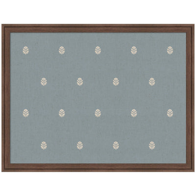 Pinboard Blue Botanical Block Print