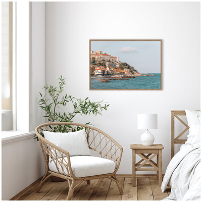 Sylvie Imperial Framed Canvas by Alicia Abla
