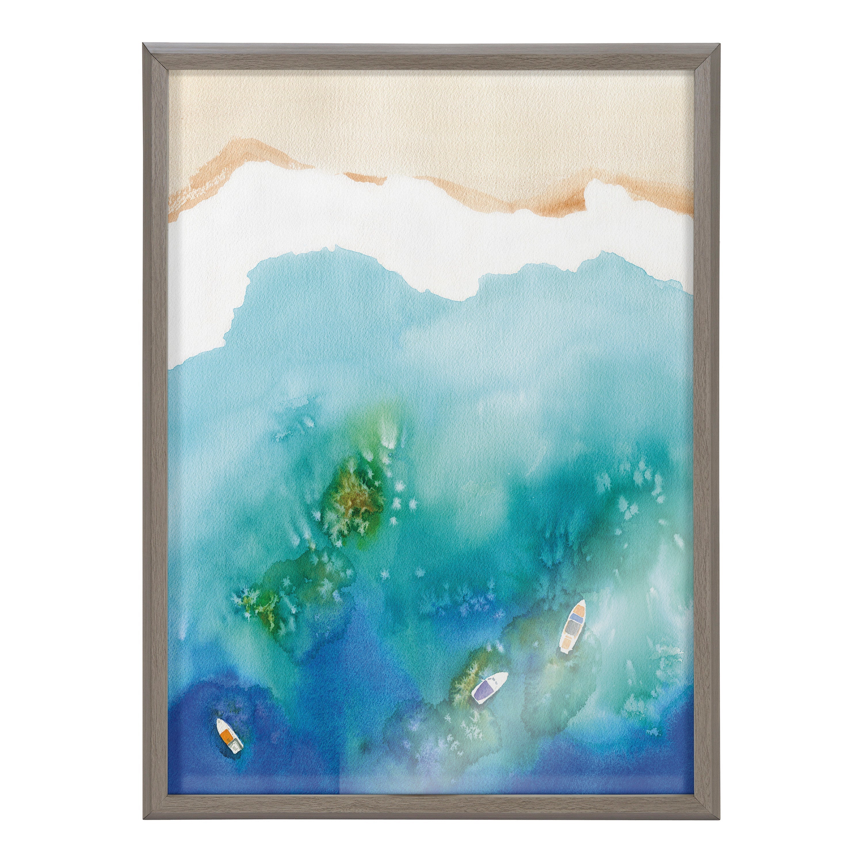 Blake Voyage Framed Printed Glass by kateandlaurel - product image 20 for Resin Society