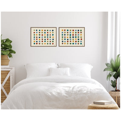 Meditation No.3 2 Piece Framed Canvas Wall Art Set by Kelly Knaga