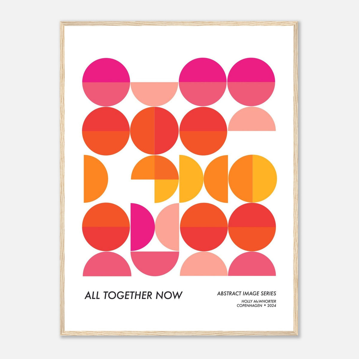 ALL TOGETHER NOW Framed Art Print by Holly McWhorter Art: Paintings and Art Prints - product image 2 for Resin Society