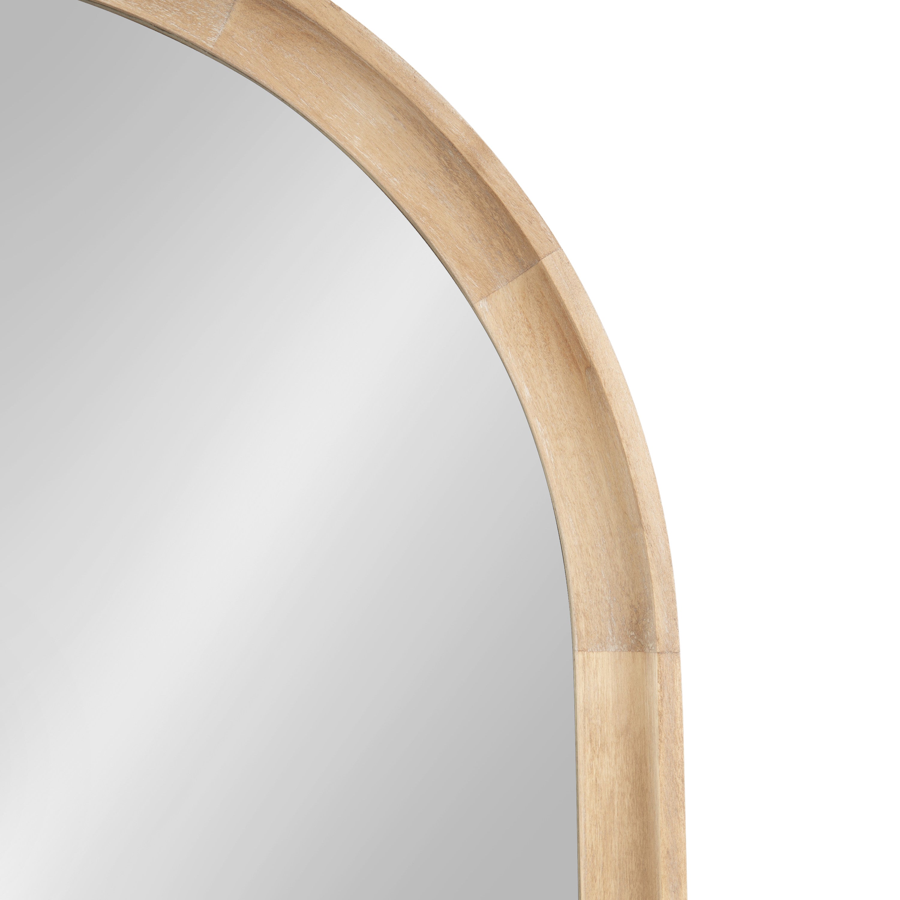 Hatherleigh Arch Wood Wall Mirror