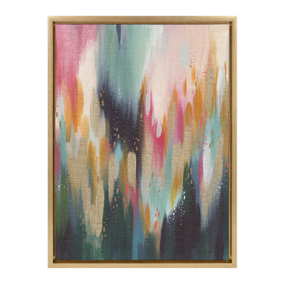 Sylvie Brushstroke 135 Framed Canvas by kateandlaurel - product image 19 for Resin Society
