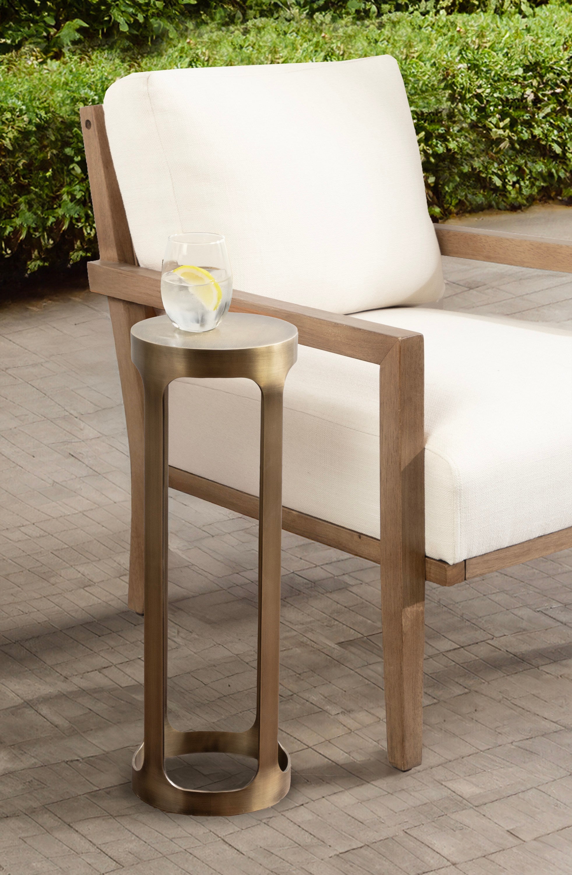 Dahl Metal Drink Table